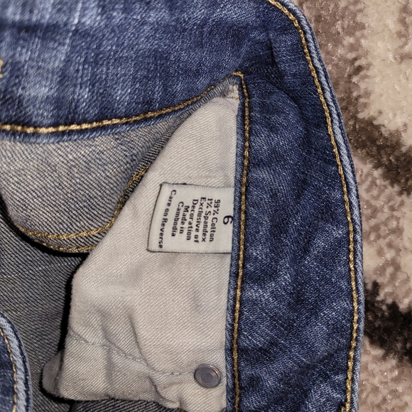 Vera Wang straight leg capri jeans size 6 - Picture 4 of 10